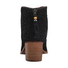 Incaltaminte Femei TOMS Leila Bootie Black Suede Embossed
