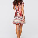 Rochie cu aspect Scuba 