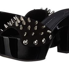 Incaltaminte Femei Giuseppe Zanotti Pointy Stud Low Clog Nero