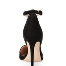 Incaltaminte Femei French Connection Black Elanah Studded Pointed Toe T-Strap Pumps Black