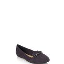 Incaltaminte Femei Forever21 Faux Suede Chain Loafers Grey