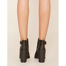 Incaltaminte Femei Forever21 Buckle Cutout Booties Black