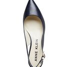 Incaltaminte Femei Anne Klein Navy Expert Pointed Toe Low Heel Slingback Pumps Navy