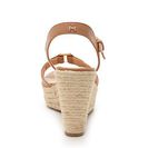 Incaltaminte Femei Tommy Hilfiger Idella Wedge Sandal Taupe