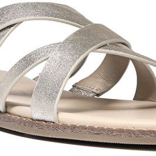 Via Spiga Reese Platinum Burma Metallic Leather