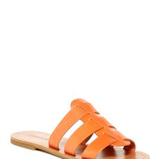 Incaltaminte Femei Lucky Brand Aisha Flat Slide Sandal FIESTA 01