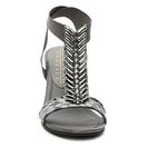 Incaltaminte Femei New York Transit Natural Thrill Wedge Sandal Pewter Metallic