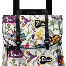 Sakroots Artist Circle Convertible Backpack Optic Peace Print