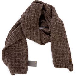 Fendi Wool Scarf Brown