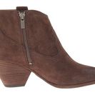 Incaltaminte Femei Frye Reina Bootie Dark Brown Buffed Nubuck