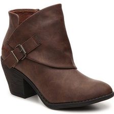Incaltaminte Femei Blowfish Suba Bootie Brown Faux Leather