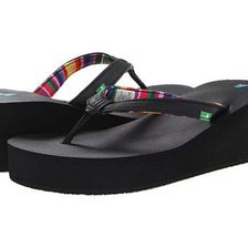 Incaltaminte Femei Sanuk Springwater Wedge Black