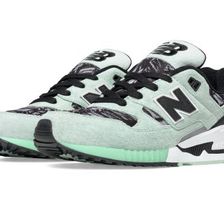 Incaltaminte Femei New Balance 530 Summer Utility Green with Black White