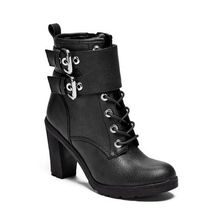 Incaltaminte Femei GUESS Fia Lace-Up Booties black