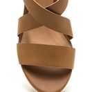 Incaltaminte Femei CheapChic Around The Block Strappy Chunky Heels Tan