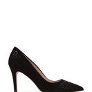 Incaltaminte Femei French Connection Black Ronnie Studded Pointed Toe Pumps Black
