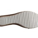 Incaltaminte Femei Italian Shoemakers Metallic Strap Wedge Sandal Silver