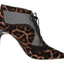 Incaltaminte Femei Diane Von Furstenberg Bop CamelBlack New Leopard Print HaircalBlack Mesh