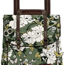 Sakroots Artist Circle Convertible Backpack Olive Flower Power