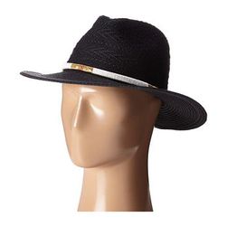 Accesorii Femei San Diego Hat Company PBF7304 Knit Fedora with Threaded Band Black