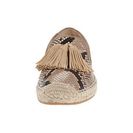 Incaltaminte Femei Via Spiga Belisa NaturalEcru Printed SnakeSport Suede