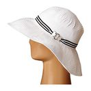 Accesorii Femei LAUREN Ralph Lauren Poly Signature Grosgrain Sun Hat PearlBlack White