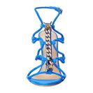 Incaltaminte Femei DSQUARED2 Sandal Blue Elettrico Camoscio