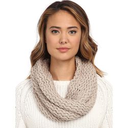 UGG Sequoia Twisted Solid Knit Snood Moonlight