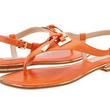 Incaltaminte Femei Michael Kors Hara Orange Smooth Calf