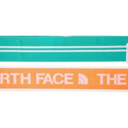 The North Face Sporty Shorty Headbands Fiery Coral/Billard Green