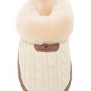 Incaltaminte Femei Bearpaw Effie Genuine Sheepskin Lined Slipper LINEN