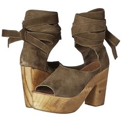 Incaltaminte Femei Free People Touch the Sky Wrap Clog Taupe