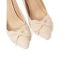 Incaltaminte Femei Forever21 Faux Suede Bow Pumps Blush