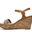 Incaltaminte Femei Unisa Kylie Wedge Sandal TanGold
