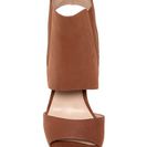 Incaltaminte Femei Pour La Victoire Geneva Ankle Wrap Heel Sandal CAMEL LEATHER