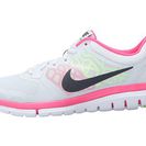 Incaltaminte Femei Nike Flex 2015 RUN Pure PlatinumVoltage GreenHyper PinkMetallic Hematite