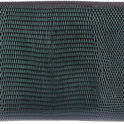 Dolce & Gabbana Leather Coin Case Holder Green