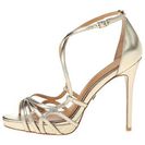 Incaltaminte Femei Badgley Mischka Mega Platino Metallic Leather