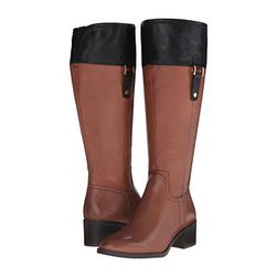 Incaltaminte Femei Franco Sarto Lizbeth Wide Calf BrownBlack