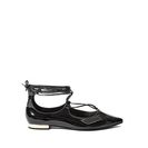 Incaltaminte Femei GUESS Hellix Lace-Up Flats black