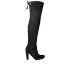 Incaltaminte Femei GUESS Rena Over-The-Knee Boots black fabric
