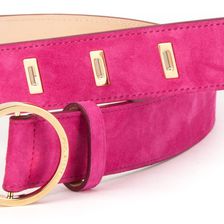 DSQUARED2 Suede Belt FUXIA