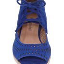 Incaltaminte Femei Jeffrey Campbell Rodillo Wedge Sandal Women BLUE SUEDE
