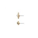 Bijuterii Femei Forever21 Floral Rhinestone Stud Set Goldclear