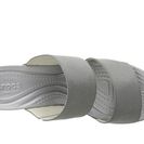 Incaltaminte Femei Crocs Leigh II 2-Strap Wedge SilverGraphite