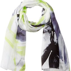 Vince Camuto Bold Strokes Scarf Grey Sconce