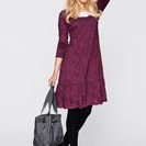 Rochie creponată "2în1" 