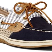 Sperry Top-Sider Bluefish Stripe Boat Shoe NAVY
