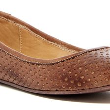 Bed Stu Watusi Perforated Flat TAN RUSTIC