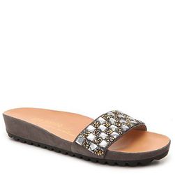 Incaltaminte Femei Ann Marino Galaxy Wedge Sandal Grey